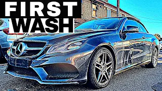 filthy dirty Mercedes full detail - exterior auto detailing