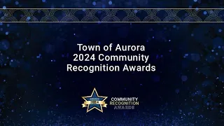 2024 Community Recognition Awards May 27, 2024