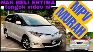 TOYOTA ESTIMA AERAS ACR55 RM 47,700 MPV MURAH  #ARSPEEDWORLD estima murah