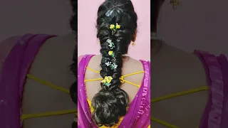 messy braid hairstyle tutorial #extension #hairextensions #messyhair #bridalhairstyle #easyhairstyle