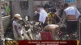 24 Oras: 150 pamilya, naapektuhan ng sunog; ang ilan, ninakawan