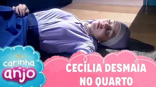 Cecília desmaia no quarto | Carinha de Anjo