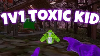 I 1V1 THE MOST TOXIC PLAYER (gorilla tag)