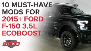 10 Must Have Mods for the Ford F-150 (2015+)