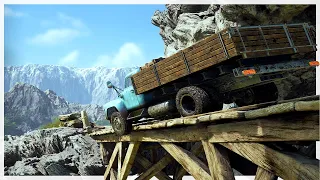I Delivered Cargo to the Most Dangerous Jungle - Truck Mechanic Dangerous Paths