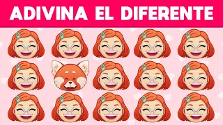 ENCUENTRA EL EMOJI DIFERENTE DE TURNING RED 🐻🌟 Disney Quiz | ADIVINA QUIZ