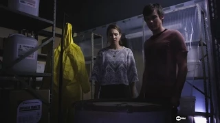 Pretty Little Liars - Spencer & Caleb Find the Barrel - "Over a Barrel" [5x16]