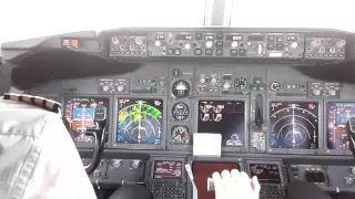 Ryanair landing iin Dublin (cockpit view)