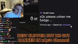 xQc reacts to Forsen Dono Timing with xQc's Worst Chatters ever as the Clipper