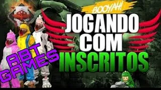 🔥FREE FIRE AO VIVO 🔥JOGANDO COM INSCRITOS UPANDO INSCRITO DIVULGANDO CANAL  CODIGUIM  CS 4X4