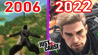 Evolution of Just Cause Games ( 2006-2022 )