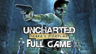 UNCHARTED: Drake's Fortune - Gameplay Walkthrough FULL GAME (Remastered) 4K 60FPS