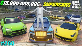 My $15,000,000,000 Dollar Supercars Collection | GTA 5 Gameplay