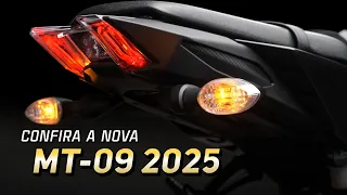 VAZOU! Confira a nova MT-09 2025 da Yamaha do Brasil 🧐 #vazamento #moto #yamaha