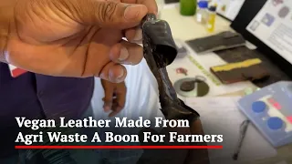 Vegan Leather Made From Agri Waste A Boon For Farmers