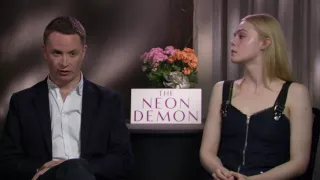 Interview with Elle Fanning &  Nicolas Winding Refn
