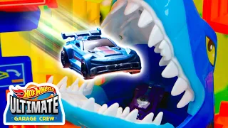 Ekipa z Mega Garażu ochrania Hot Wheels City! | Kompilacja odcinków | @HotWheelsPolska