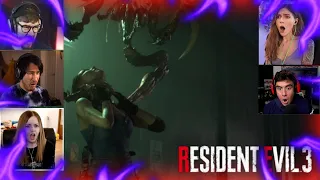 Gamers React to Resident Evil 3 Remake GIANT SPIDER Scene [WARNING 18 RATED]