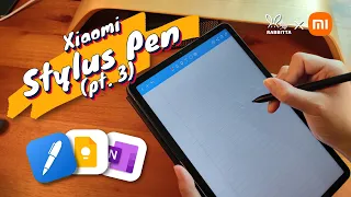 Official Xiaomi Stylus Pen (Pt.3) [📘 Noteshelf | 📒 Google Keep | 📕 Microsoft OneNote]