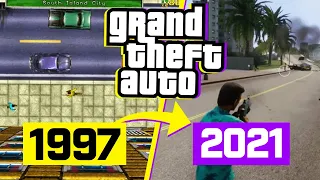 EVOLUÇÃO dos JOGOS GTA! 1997 - 2021