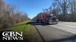 'Take Our Border Back Convoy': Trucker Group Converging on Eagle Pass, Texas