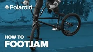 Как сделать Футджем на BMX (How to Footjam bmx)