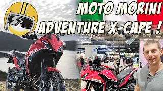 Trail Adventure Moto Morini Xcape Milan Eicma 2021