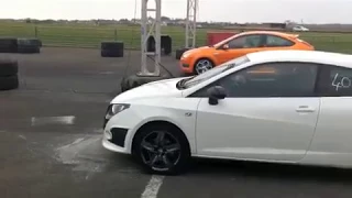 Seat Ibiza Bocanegra @ Crail Raceway 06/03/11