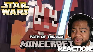 Reacting To: "MINECRAFT STAR WARS - Path Of The JEDI" Trailer! | Open World Star Wars RPG!