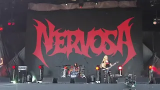 Nervosa, Raise Your Fist! at Rock in Rio, Rio de Janeiro/Brazil 04.10.2019