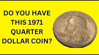 1971 QUARTER DOLLAR COIN || AMERICA #coinhistory #kacoin #numismmatics #trending  #americancurrency