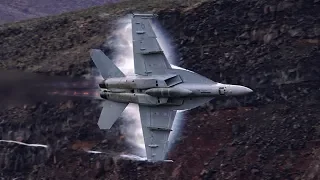 Death Valley March 2019 Low Level Aircraft Part 2