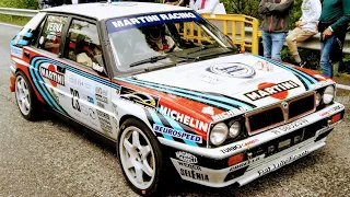 LANCI DELTA HF Integrale 16V | Engine Sound + Start Rally Storico Valli Cuneesi 2024