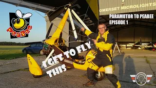 Flexwing Microlight Vlog - Episode 1- Learning to fly a flexwing