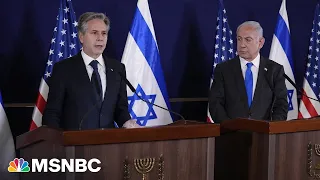 'Harrowing Echoes': Hear Blinken and Netanyahu’s full remarks from Israel after Hamas terror attacks