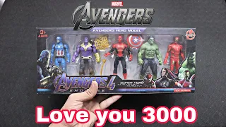 Avengers End Game Characters Action Figure Unboxing And Review