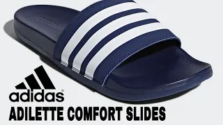 ADIDAS ADILETTE AQUA, SHOWER & COMFORT SLIDES