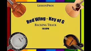 Red Wing Bluegrass Backing Track 110 BPM