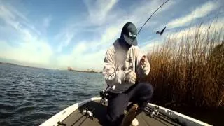 CA Delta Bass Fishing 4/3/13 Part 3