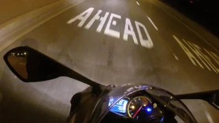 Triumph Daytona 675R accelerations and racefit exhaust sound