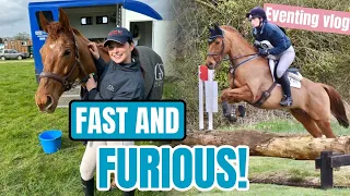 THE BIGGEST 80CM EVER?! (WITH NO BRAKES) 😅 ~ EVENTING VLOG