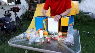 What I Carry With my Bicycle Camper