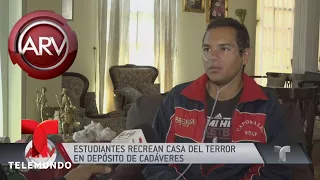 Polémica por casa del terror que usa muertos reales | Al Rojo Vivo | Telemundo