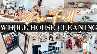*PRE-FALL CLEAN WITH ME || CLEANING MOTIVATION 2022 || WHOLE HOUSE CLEAN WITH ME