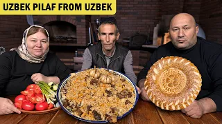 A subscriber from Uzbekistan Taught How To Cook Real Pilaf!