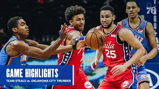 GAME HIGHLIGHTS | Steals vs. Oklahoma City Thunder (04.26.21)