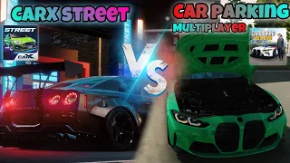 CarX Street |  CarX Street VS Car Parking Multiplayer🔥🤤| 😈#ogxstreet