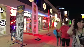 SUNNYBEACH Bulgaria at night  4K