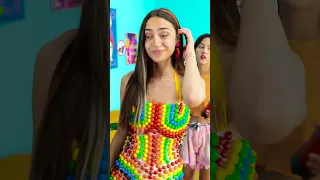 Wow, a dress made out of candy! 😍 Smart Ways To Sneak Candies to the Party🎉 and To Not Get Caught