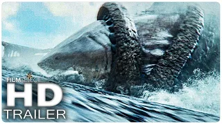 MEG 2: The Trench "Megalodon vs. Giant Kraken" Trailer (2023)